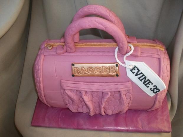 kabelka Bagger, torta, Netradičné torty kabelka Bagger, torta, Netradičné torty, Alenik, 1
