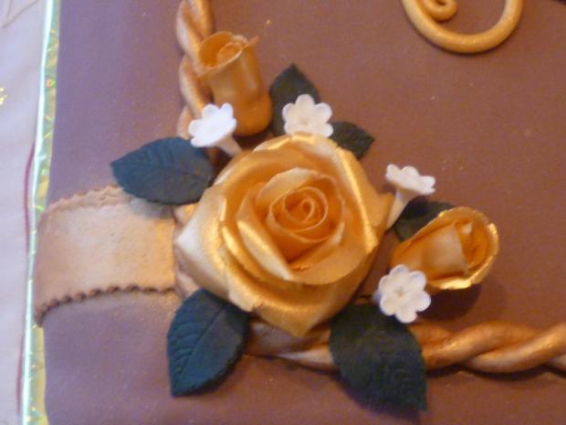 detail kvietkov, torta, Ozdoby na torty, Kaga, 1