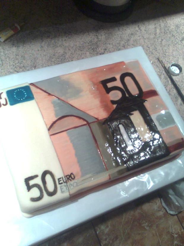 50 euro, torta, Narodeninové torty, sisa3101, 1