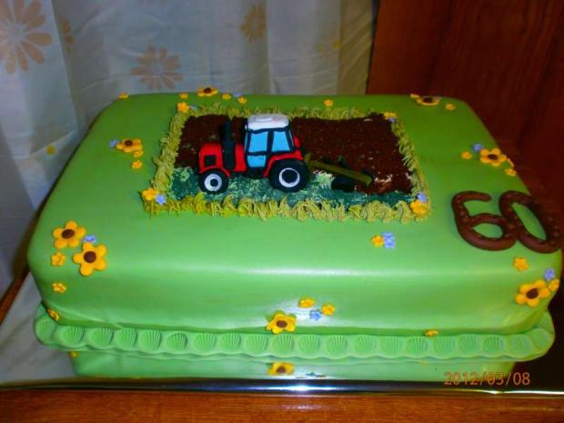 s traktorom, torta, Netradičné torty s traktorom, torta, Netradičné torty, andrea.d, 1