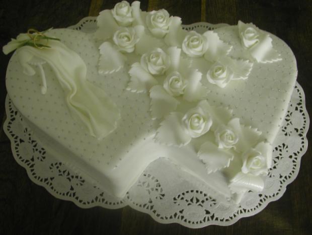 Dvojsrdce, torta, Svadobné torty Dvojsrdce, torta, Svadobné torty, Roman1, 1