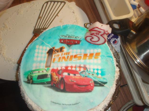 tomiho torta 3 roky, torta, Torty autíčka, vláčiky, Kristina Stupava, 1
