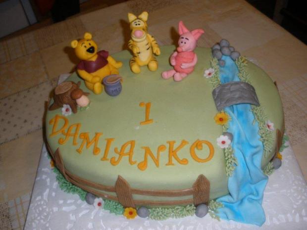 macko pooh, torta, Rozprávkové torty, tara19, 1