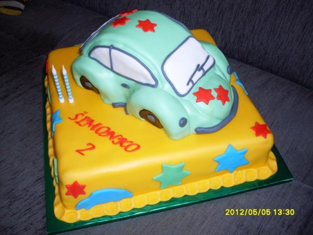 Šimonko, torta, Torty autíčka, vláčiky Šimonko, torta, Torty autíčka, vláčiky, karinaZ, 1