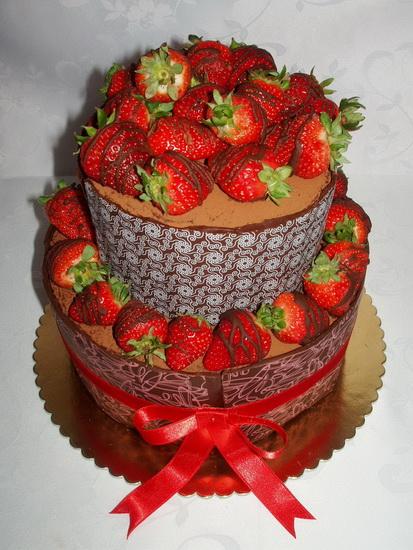 Čokoládová s jahodami, torta, Čokoládové torty Čokoládová s jahodami, torta, Čokoládové torty, zabinka, 1