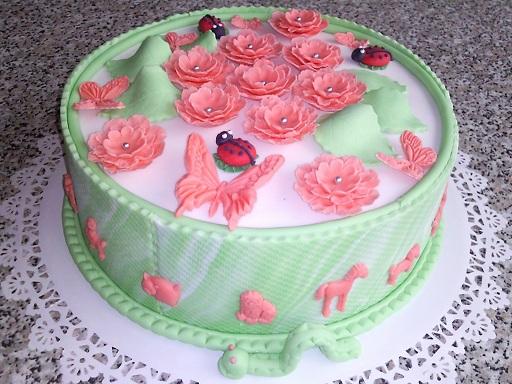 lienky v záhrade, torta, Torty so zvieratkami, Alois, 1