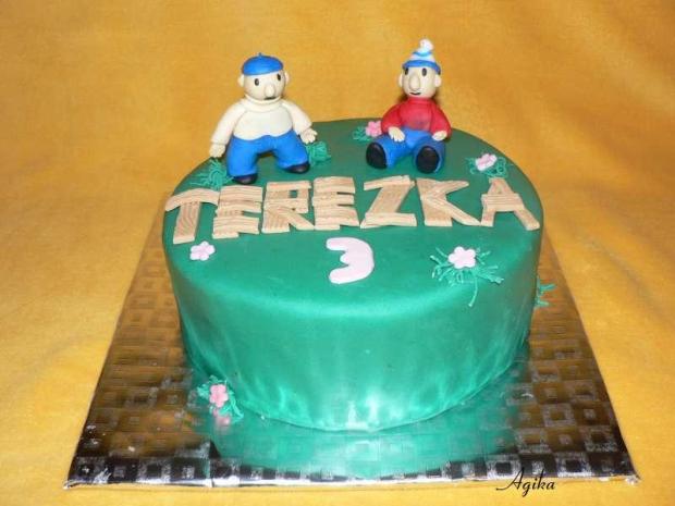 Pat a Mat, torta, Rozprávkové torty, Agika, 1