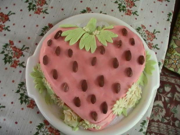 jahoda, torta, Ostané torty pre deti, marlenka 771, 1