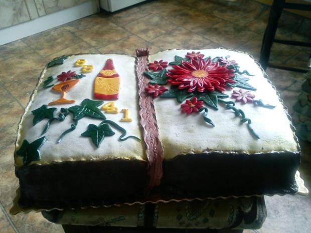 kniha pre 41 a 55 , torta, Narodeninové torty, Gabriela Šurinová 0907658205, 1