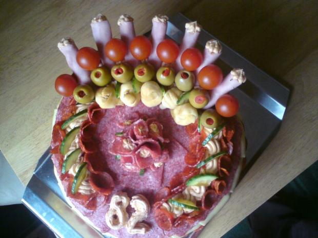 Slaná okrúhla, torta, Slané torty Slaná okrúhla, torta, Slané torty, DidaCS, 1