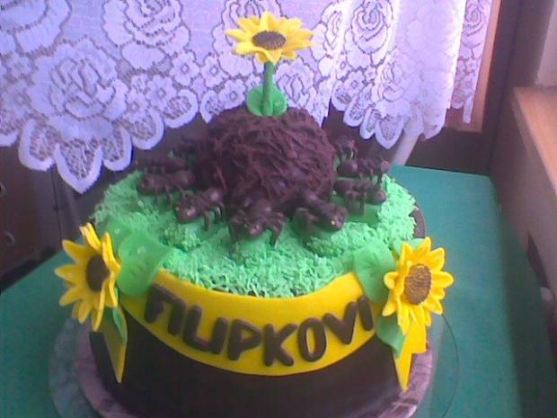 Mravenisko, torta, Alena Lenicka, 1