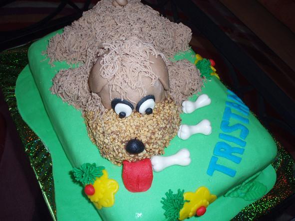 Psík k meninám, torta, Torty so zvieratkami, Arvinka, 1