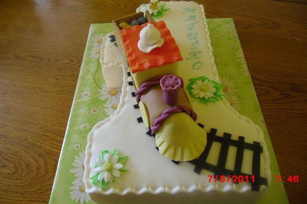 už mám prvý rôčik, torta, Torty autíčka, vláčiky už mám prvý rôčik, torta, Torty autíčka, vláčiky, Tamik, 1