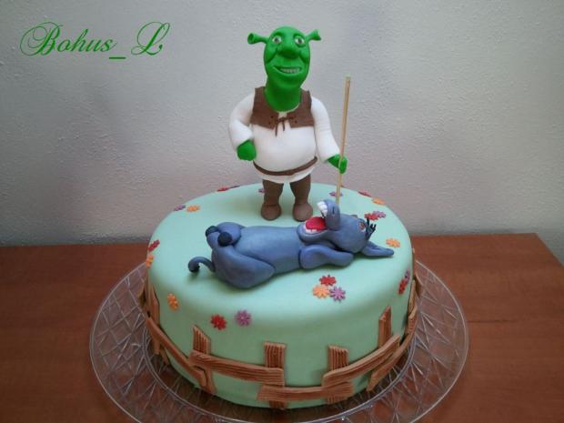 Shreck, torta, Rozprávkové torty Shreck, torta, Rozprávkové torty, Bohus_L, 1