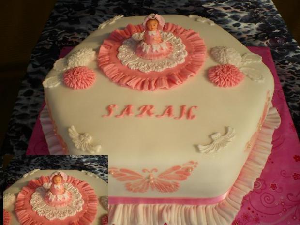 Sarah - ešte raz, torta, Torty na krstiny Sarah - ešte raz, torta, Torty na krstiny, Edka, 1