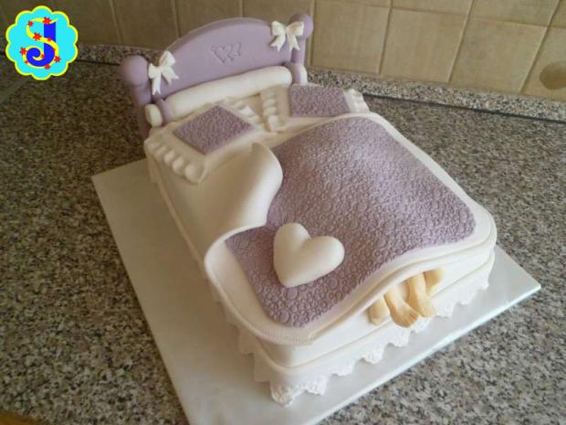 Svadobná posteľ, torta, Svadobné torty Svadobná posteľ, torta, Svadobné torty, Janka.S, 1