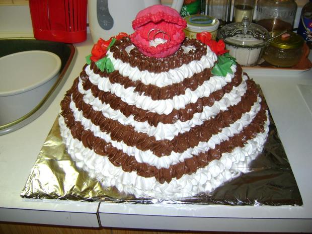 Svadobne penove srdce, torta, Svadobné torty Svadobne penove srdce, torta, Svadobné torty, zuzanka244, 1