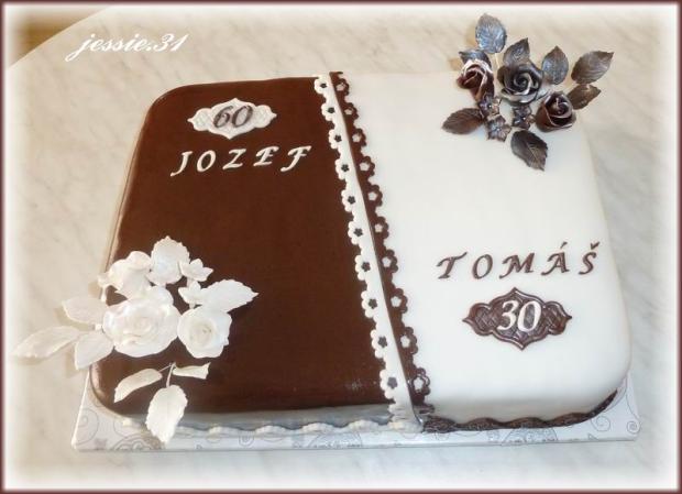 Narodeninová pre dvoch oslávencov, torta, Narodeninové torty Narodeninová pre dvoch oslávencov, torta, Narodeninové torty, jessie.31, 1