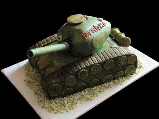Tank pre Deniska, torta, Ostané torty pre deti Tank pre Deniska, torta, Ostané torty pre deti, macko1811, 1