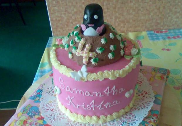 krtko, torta, Rozprávkové torty, zabacka, 1