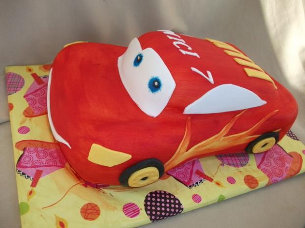 MC QUEEN, torta, Torty autíčka, vláčiky MC QUEEN, torta, Torty autíčka, vláčiky, Alenik, 1