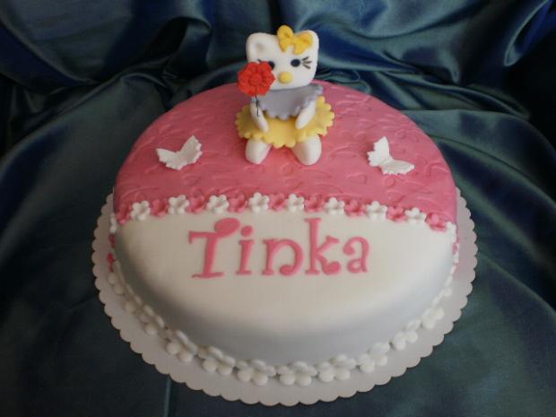 Kitty pre Tinku, torta, Rozprávkové torty, Ildi B., 1