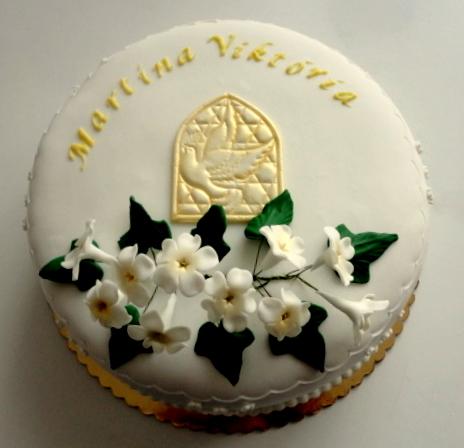 Birmovka, torta, Torty na cirkevné sviatky Birmovka, torta, Torty na cirkevné sviatky, kacena666, 1