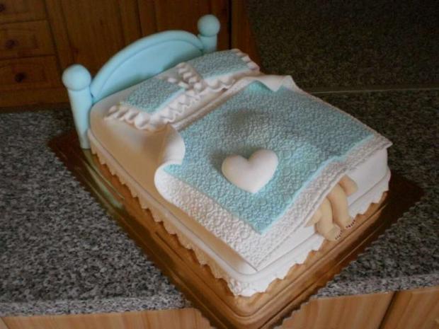 Svadobná posteľ, torta, Svadobné torty Svadobná posteľ, torta, Svadobné torty, Janka.S, 1