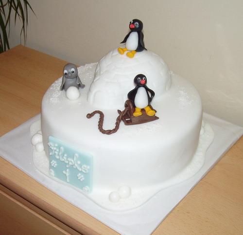 Iglu s tučniačikmi, torta, Torty so zvieratkami Iglu s tučniačikmi, torta, Torty so zvieratkami, zabinka, 1