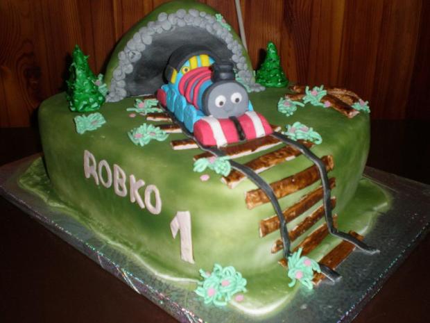 S vláčikom , torta, Torty autíčka, vláčiky, Miriam1, 1