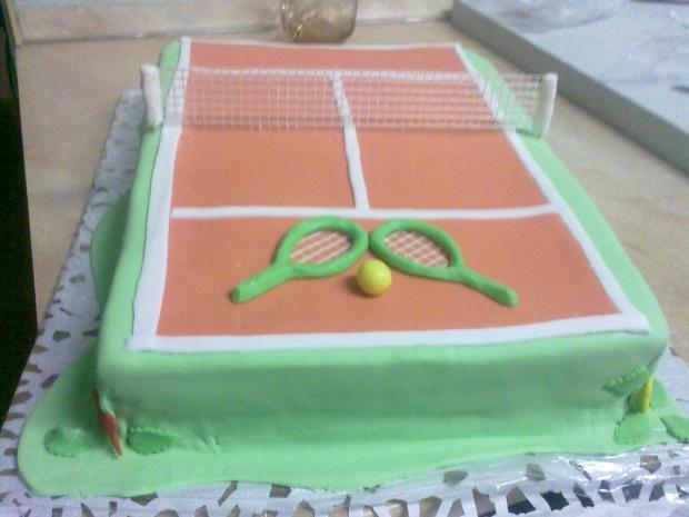 tenisový kurt, torta, Športové torty, tanulaz, 1