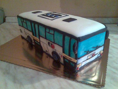 Autobus, torta, Torty autíčka, vláčiky Autobus, torta, Torty autíčka, vláčiky, alioska, 1