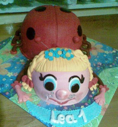 Torta lienka , torta, Torty so zvieratkami, Janka28, 1