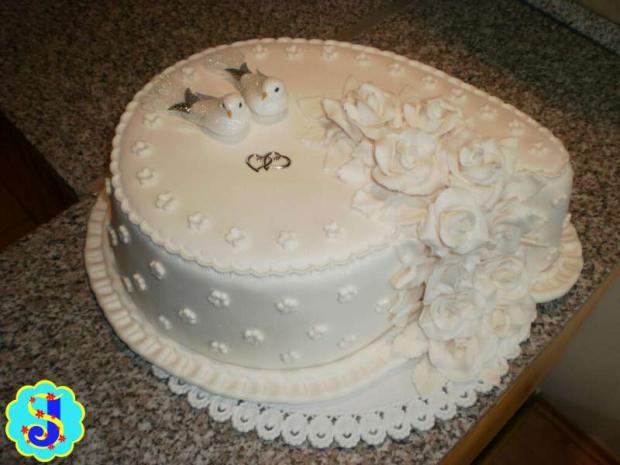 Svadobná, torta, Svadobné torty Svadobná, torta, Svadobné torty, Janka.S, 1