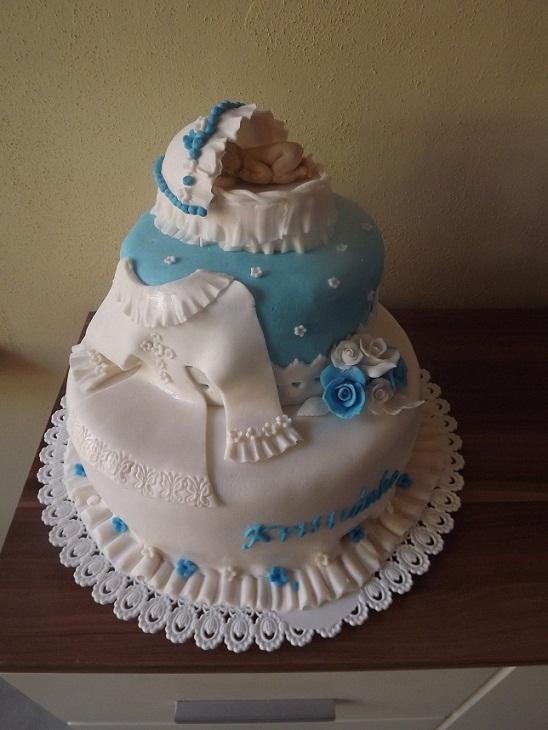 Kristiánkovi, torta, Torty na krstiny Kristiánkovi, torta, Torty na krstiny, Ludenka, 1
