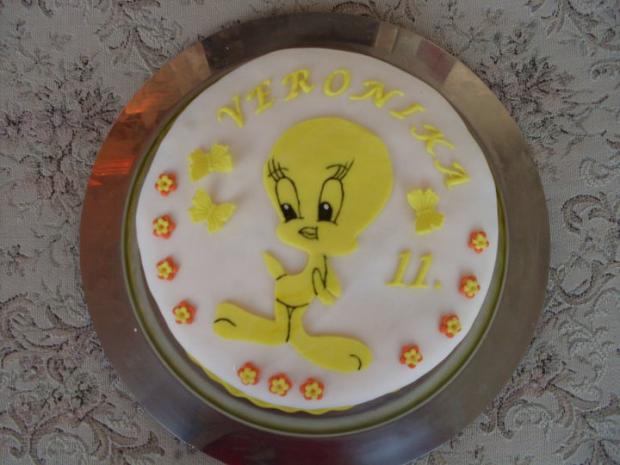 tweety, torta, Rozprávkové torty, christee25, 1