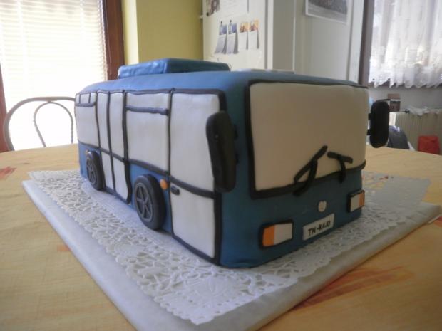 autobus, torta, Torty autíčka, vláčiky, Mirkaaa123, 1