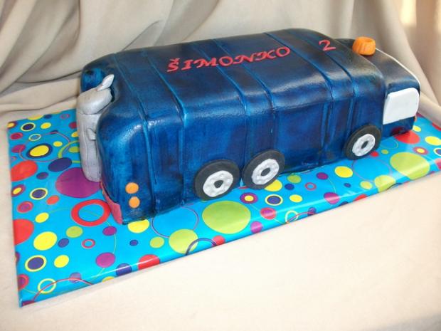 ..že smetiarske auto..., torta, Ostané torty pre deti ..že smetiarske auto..., torta, Ostané torty pre deti, Alenik, 1