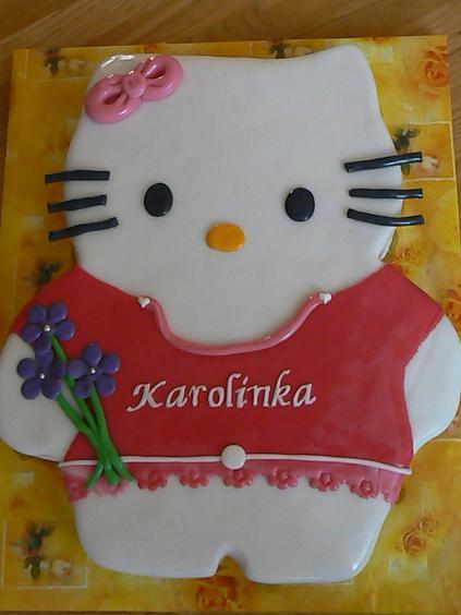 kitty pre Karolínku, torta, Narodeninové torty kitty pre Karolínku, torta, Narodeninové torty, katkakotruchova, 1