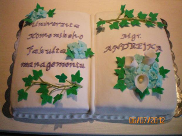K promóciám , torta, Torty - škola, stužková, Jana Nociarova, 1