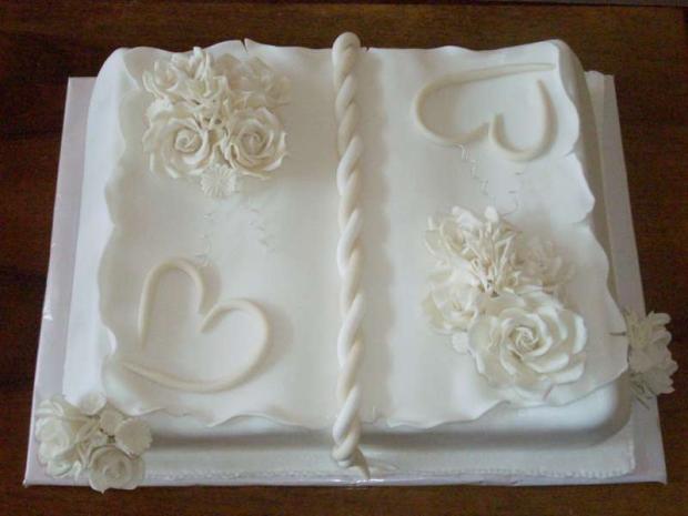Svadobná kniha, torta, Svadobné torty, ZuzkaM, 1