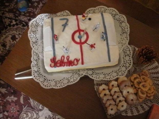 hokejové ihrisko, torta, Športové torty hokejové ihrisko, torta, Športové torty, Stanislavka, 1
