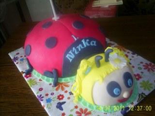 Lienka, torta, Torty so zvieratkami, olinockaaa, 1