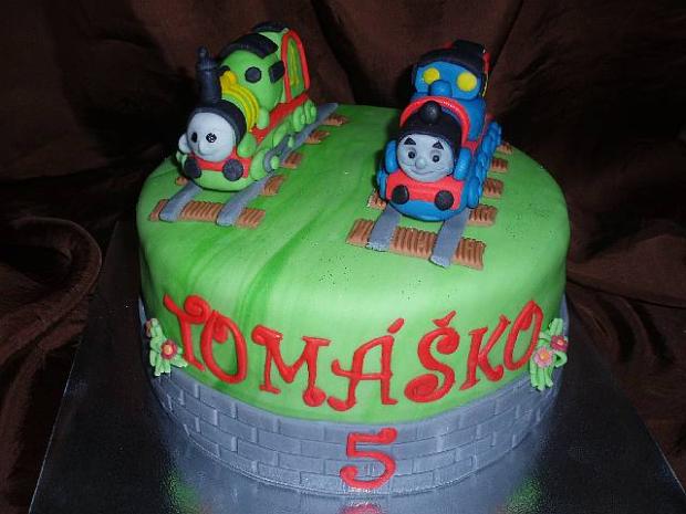 Vláčiky, torta, Rozprávkové torty Vláčiky, torta, Rozprávkové torty, LHOLLA, 1