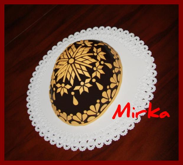 vajíčko "lepené slamou", torta vajíčko "lepené slamou", torta, Miru, 1