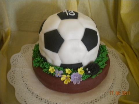 futbalka pre vnuka, torta, Športové torty futbalka pre vnuka, torta, Športové torty, ludhes, 1