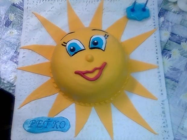 slniečko, torta, Ostané torty pre deti slniečko, torta, Ostané torty pre deti, iveta27, 1