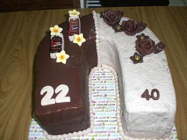 torta pre mamu a syna, torta, Narodeninové torty, Ivka29, 1