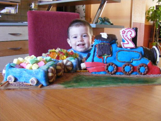 pre adamka, torta, Torty autíčka, vláčiky, adina80, 1