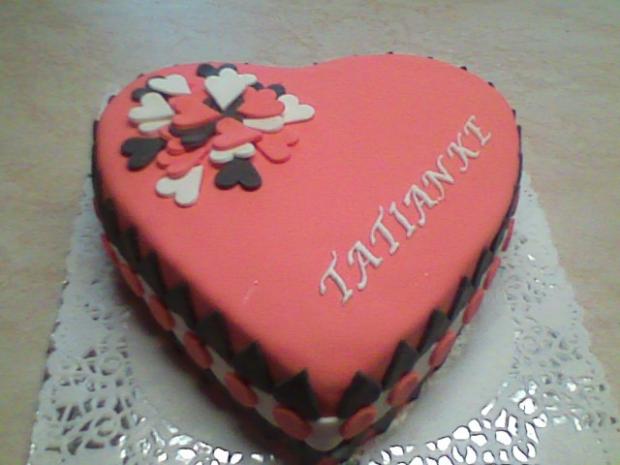 srdiečková podľa obrázku, torta, Narodeninové torty, Andrea5, 1